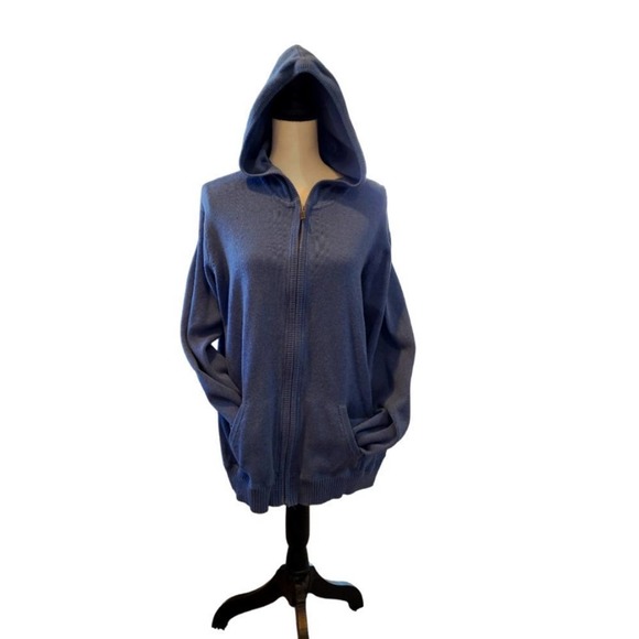 Eddie Bauer women's 2xl zip-up hoodie - Picture 2 of 4